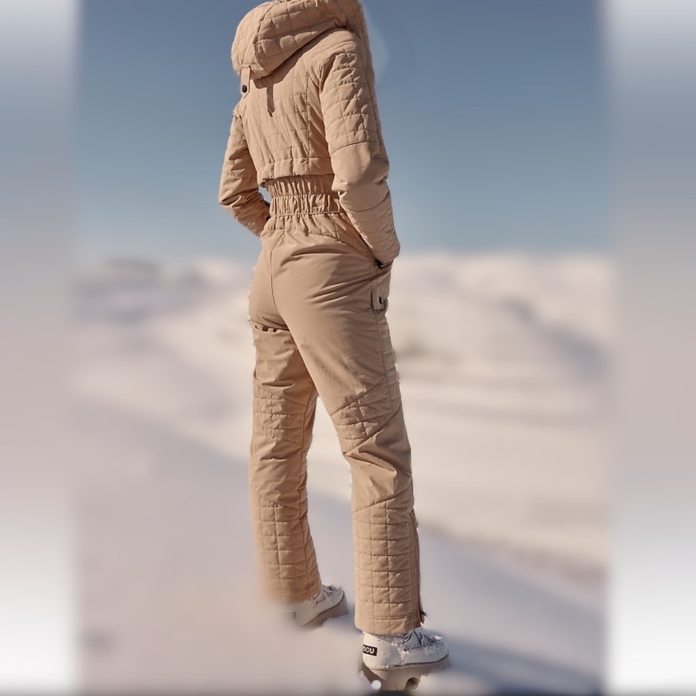 Almond SKi Suit NEW with Tag